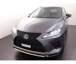 LEXUS RX RX 450H LEXUS RX 450H F-SPORT: RÉSERVER UN ESSAI SUR ROUTE !