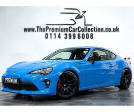 TOYOTA GT-86 2018 TOYOTA GT86 D-4S CLUB SERIES BLUE EDITION COUPE PETROL MANUAL