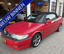 SAAB 9-3 CABRIO 2.0T S AUT/LEDER/CLIMA/STOELVERW. (BJ 2001) — SAAB — MARKTPLAATS