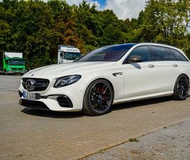 MERCEDES-BENZ E 63 S AMG 4 MATIC T-MODELL MIT BRABUS B700 CHIP (2018), 700 PS, LÜCKENLOSES SCHECKHEFT, MERCEDES-BENZ GARANTIE