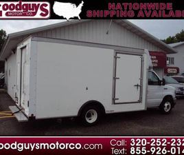 FORD ECONOLINE 2022 FORD E-SERIES CUTAWAY 14 BOX TRUCK ROLL UP REAR DOOR AND SIDE DO