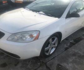 PONTIAC G6 2008 PONTIAC G6 GT CONVERTIBLE