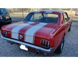 1965 FORD MUSTANG ROUGE AUTOMATIQUE, 3 VITESSES CONDUITE...