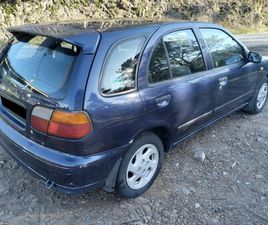 NISSAN ALMERA 1.4 SR+AC 87CV TWIN CAM 16V - NACIONAL - 5 PORTAS - D. ASSISTIDA - ... ABRIL/98