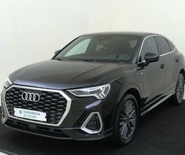AUDI Q3 SPORTBACK 45 TFSI E S EDITION | DODEHOEK DETECTIE | SFEERVERLICHTING | NAVIGATIE PLUS | KEYLESS | ADAPTIEVE CRUISE CONTROL | CARPLAY | FULL LED VERLICHT