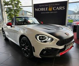 ABARTH 124 SPIDER BOSE LED LEDER ALU