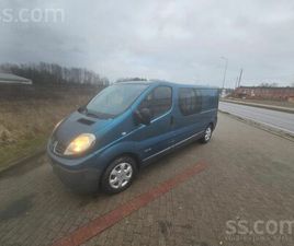 RENAULT TRAFIC, CENA 5 500 €. PĀRDODU TEHNISKI LABĀ STĀVOKLĪ ESOŠU DARBOJAS DISKI, ĀTRUMKĀRBA - SLUDINĀJUMI