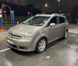 COROLLA VERSO, 1.8, BENSIN, EU-GODKJENT