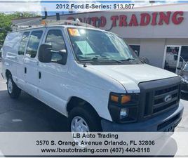 FORD ECONOLINE 2012 FORD E-150 ECONOLINE CARGO VAN WITH ONLY 96,591 MILES