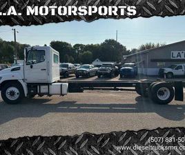 2020 HINO 338 AUTOMATIC 33K GVWR CAB CHASSIS ONE OWNER EXCELLENT COND