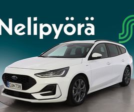 FORD FOCUS SW FORD FOCUS 1.0 ECOBOOST HYBRID POWERSHIFT 155HV (KEVYTHYBRIDI) A7 ST-LINE WAGON - | SUOMI-AUTO | 1 OMISTAJA | TECHNOLOGY PACK | WINTER PACK |