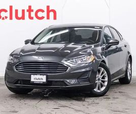 FORD FUSION 2020 FORD FUSION SE W/APPLE CARPLAY & ANDROID AUTO, HEATED FRONT