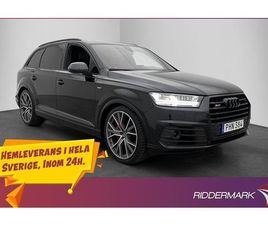 AUDI SQ7 4.0 TDI V8 Q VÄRM PANO LUFT BOSE COCKPIT MATRIX