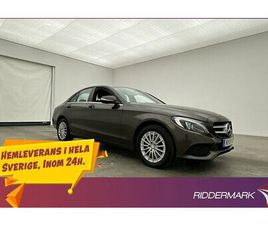 MERCEDES-BENZ C 220 D DRAGKROK KAMERA NAVI P-SENSORER