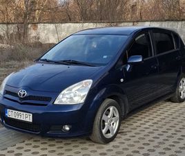 TOYOTA COROLLA VERSO TOYOTA COROLLA VERSO 1.8 VVT-I БЕНЗИН ГАЗ