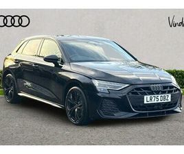 AUDI A3 AUDI A3 1.5 TFSI E 204 BLACK EDITION 5DR S TRONIC