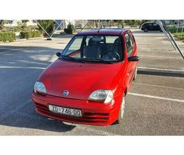 FIAT SEICENTO 1.1 ACTIVE, 1.VLASNIK,37.400KM,GARAŽIRAN,KASKO 07/2026, 2004 GOD.