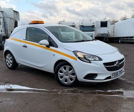 VAUXHALL CORSA VAN VAUXHALL CORSAVAN 1.3 CDTI 16V CAR DERIVED VAN 3DR DIESEL MANUAL FWD L1 H1 (102 G/KM, 74 BHP)