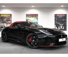 2019 JAGUAR F-TYPE 5.0 SUPERCHARGED V8 SVR 2DR AUTO AWD CONVERTIBLE PETROL MANUAL