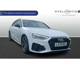 AUDI A4 AVANT 2.0 TFSI 35 BLACK EDITION ESTATE 5DR PETROL MANUAL EURO 6 (START/STOP) (150 PS)