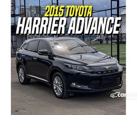 2015 TOYOTA HARRIER 2.0 PREMIUM ADVANCED SUV ADVANCE BLACK HITAM HARIER