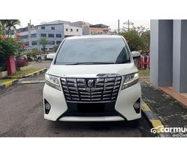 2017 TOYOTA ALPHARD 2.5 G MPV KREDIT MUDAH