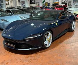 FERRARI ROMA BLU POZZI PELLE CUOIO - FERRARI ITALIA