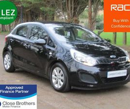 KIA RIO 1.25 VR7 5DR HATCH * FSH * £35 TAX * ULEZ * PARK ASSIST * LONG MOT