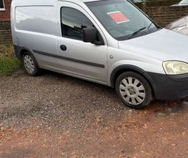 VAUXHALL, COMBO, CAR DERIVED VAN, 2004, MANUAL, 1686 (CC)