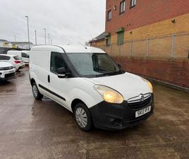 VAUXHALL, COMBO, PANEL VAN, 2013, MANUAL, 1248 (CC)