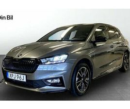 SKODA FABIA SKODA FABIA MONTE CARLO 1,0 TSI | V-HJUL | ACC | K