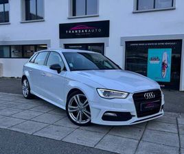 AUDI A3 SPORTBACK 2.0 TDI 150 S LINE RADARS AV AR / CLIM AUTO / REGULATEUR