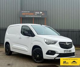 2023 VAUXHALL COMBO 1.5 TURBO D 2300 PRO PANEL VAN 5DR DIESEL MANUAL L1 H1 EURO 6 (START/STOP) (100 PS P...