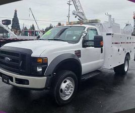 2008 FORD F550 SUPER DUTY REGULAR CAB & CHASSIS - IN-HOUSE FINANCING A