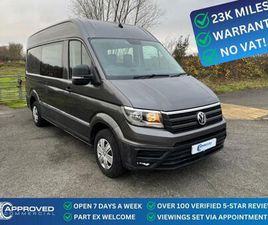 VOLKSWAGEN CRAFTER 2017 VOLKSWAGEN CRAFTER (17) NO VAT! 2.0 TDI 140 TRENDLINE CR35 L3H2 LWB IDEAL CAMPER PANEL VAN D...