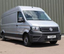 2021 VOLKSWAGEN CRAFTER 2.0 TDI 102PS TRENDLINE HIGH ROOF VAN PANEL VAN DIESEL MANUAL