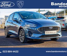 2023 FORD FIESTA TITANIUM TURBO, REVERSE CAMERA, FRONT & BACK SENSORS TITANIUM T ECOBOOST 100 START/STOP