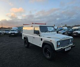 LAND ROVER DEFENDER CABRIOLET 2010 LAND ROVER 110 DEFENDER 2.4TD HARD TOP