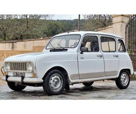 1992 RENAULT 4L BLANC MANUEL, 4 VITESSES CONDUITE À GAUCH...