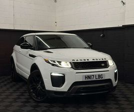 2017 LAND ROVER RANGE ROVER EVOQUE 2.0TD4 HSE DYNAMIC (START/STOP) COUPE 3D AUTO