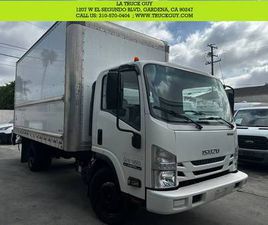 2020 ISUZU NPR HD NQR 16FT MOVING BOX TRUCK 125K MILES LIFTGATE GAS