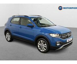 VOLKSWAGEN T-CROSS 2020 VOLKSWAGEN T-CROSS 1.0 TSI 115 SE 5DR HATCHBACK PETROL MANUAL