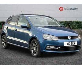 VOLKSWAGEN POLO 2017 VOLKSWAGEN POLO 1.2 TSI MATCH EDITION HATCHBACK 5DR PETROL MANUAL EURO 6 (START/STOP) (90 PS) HATCH...