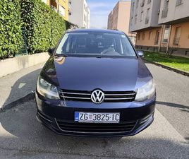 VOLKSWAGEN SHARAN VW SHARAN 2,0 TDI AUTOMATIK, 7 SJEDALA, ,KOŽA, PANORAMA, 2015 GOD.