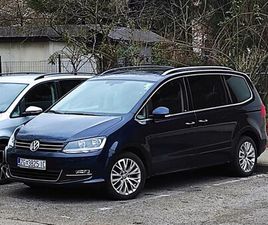 VW SHARAN 2,0 TDI AUTOMATIK HIGHLINE, 7 SJEDALA, PANORAMA, 2015 GOD.