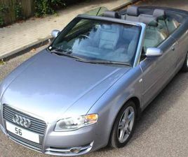 AUDI A4 CABRIO 2007 AUDI A4 CABRIOLET 1.8 T