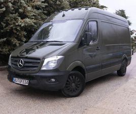 MERCEDES SPRINTER 316 316 NGT GAS GNC 3.5T MEDIO ALTO 156CV CAMPER 2P # NAVY