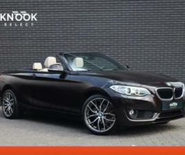 BMW SERIE 2 218 BMW 2-SERIE CABRIO 218I HIGH EXECUTIVE AUTOMAAT / NAVIGATIE — BMW — MARKTPLAATS