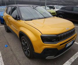 JEEP AVENGER JEEP AVENGER FULL-ELECTRIC SUMMIT FWD 156CV AUTO DEL 2023 USATA A ALESSANDRIA