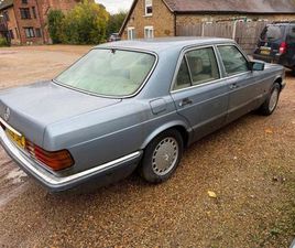 MERCEDES CLASSE S S 420 1989 MERCEDES-BENZ S CLASS 420 SE 4DR AUTO W126 SALOON PETROL AUTOMATIC